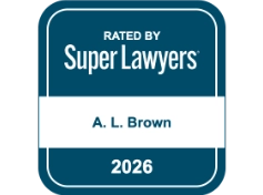 Super Lawyers A.L. Brown 2026